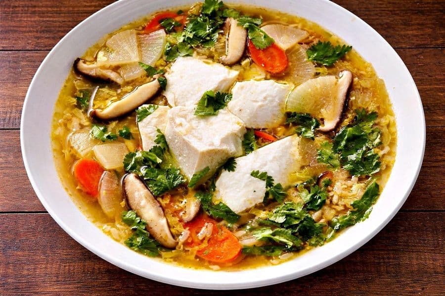 Hot Basil Soup