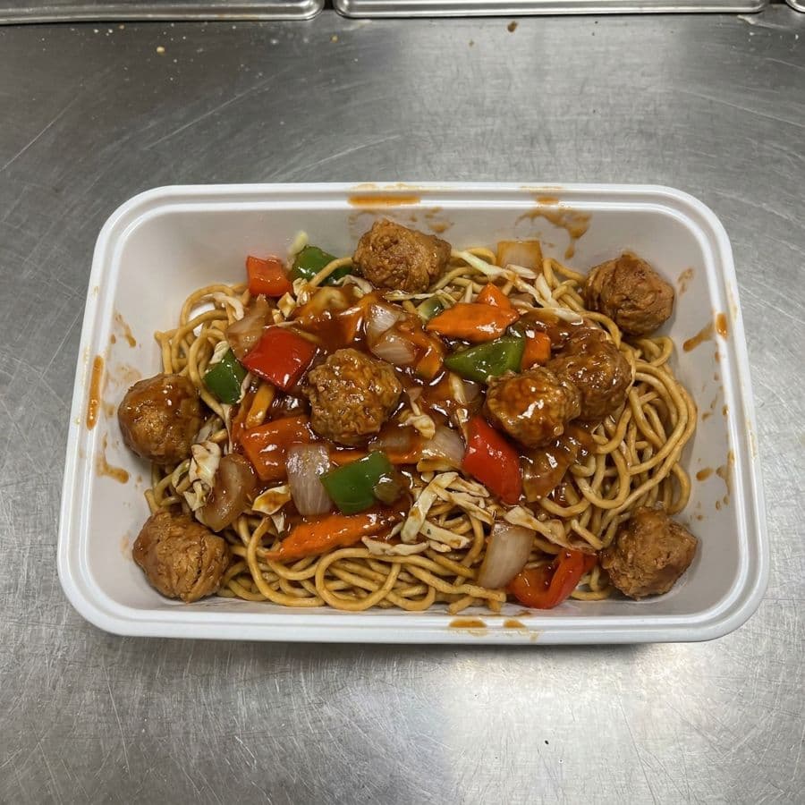 Soya Chaap Chop Suey