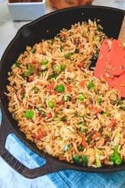 Triple Szechuan Vegetable Fried Rice