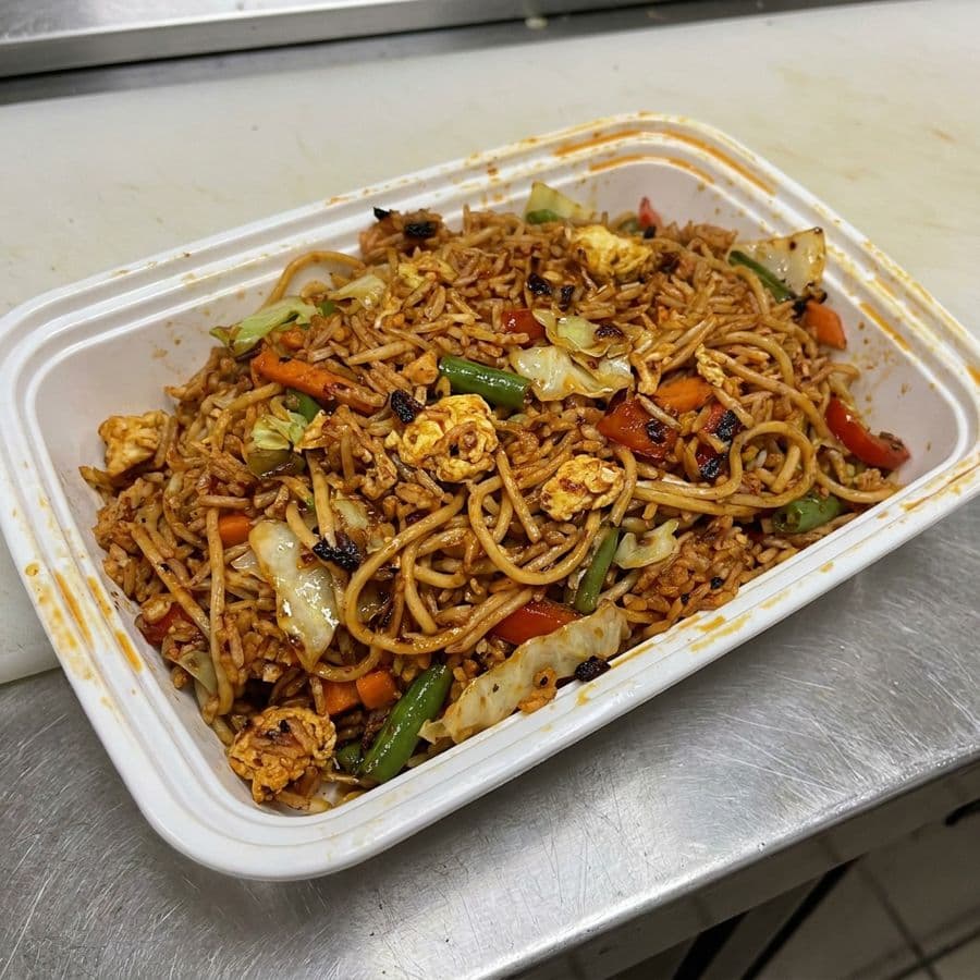Triple Szechuan Egg Fried Rice