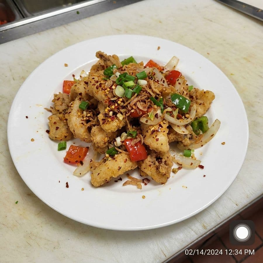 Salt & Peppery Squid Spicy