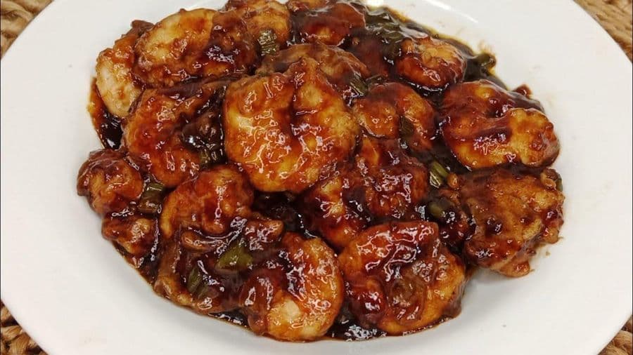 Crispy Honey Chilli Garlic Prawn