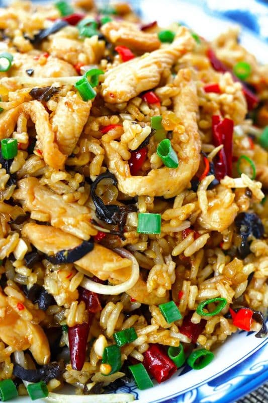 Chilli Garlic Chicken Fried Rice
