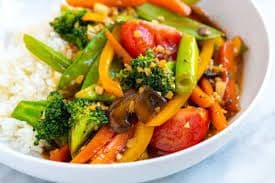 Sauteed Mixed Vegetables with Garlic
