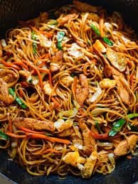 Chilli Garlic Vegetable Chow Mein
