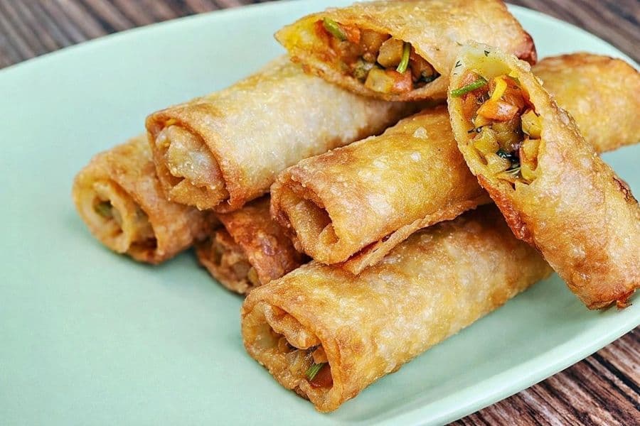 Vegetable Spring Roll (4 pcs)