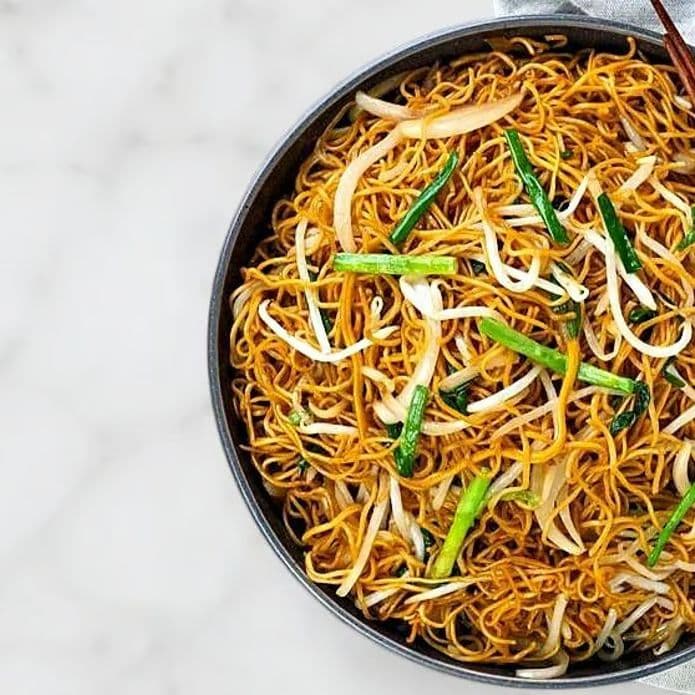 Classic Soya Chaap Chow Mein