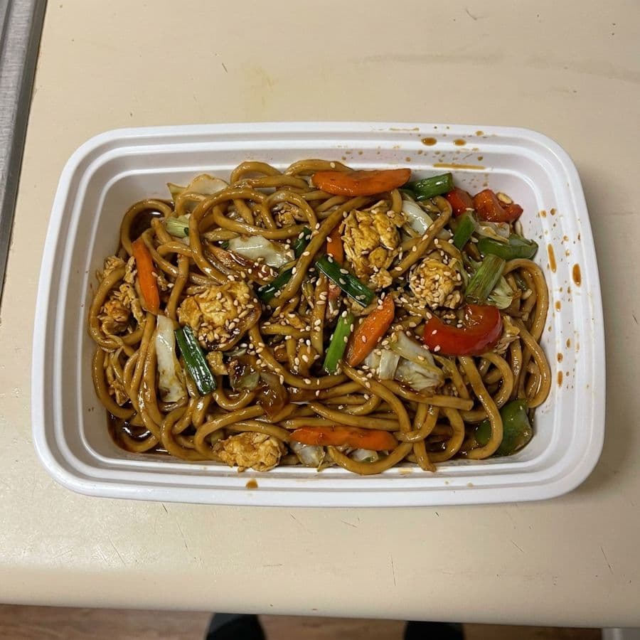 Szechuan Egg Chow Mein