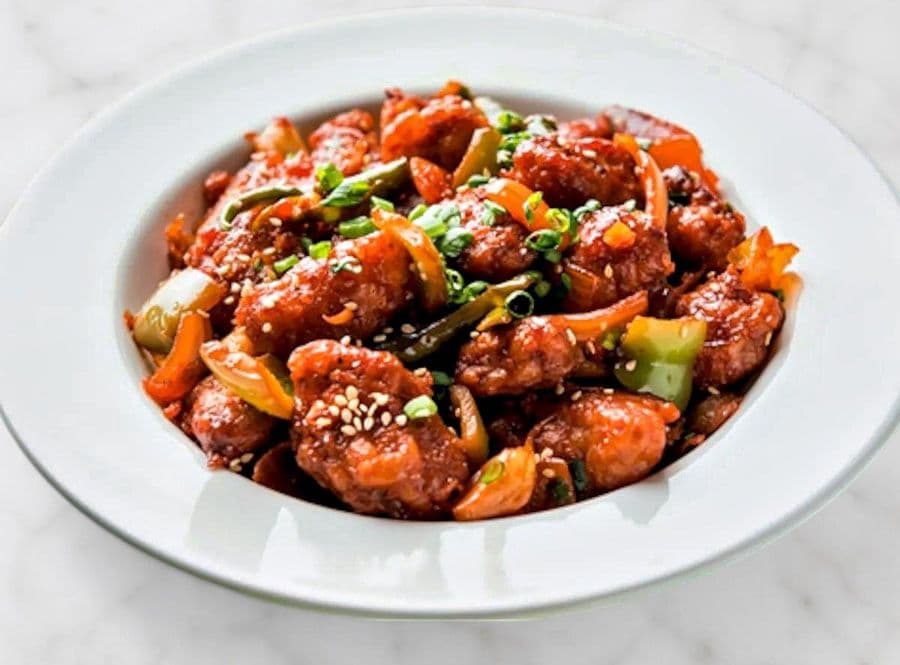 Chilli Soya Chaap