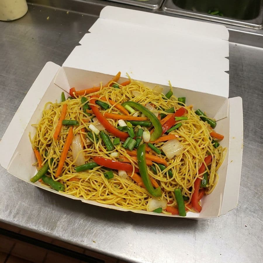 Singapore Style Vegetable Vermicelli