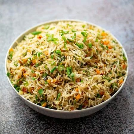 Chilli Garlic Vegetable Fried Rice