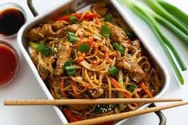 Classic Soya Chaap Chow Mein