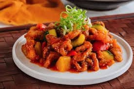 Sweet & Sour Fish with Pineapple