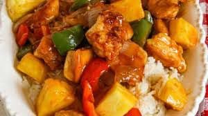 Sweet & Sour Chicken with Pineapple