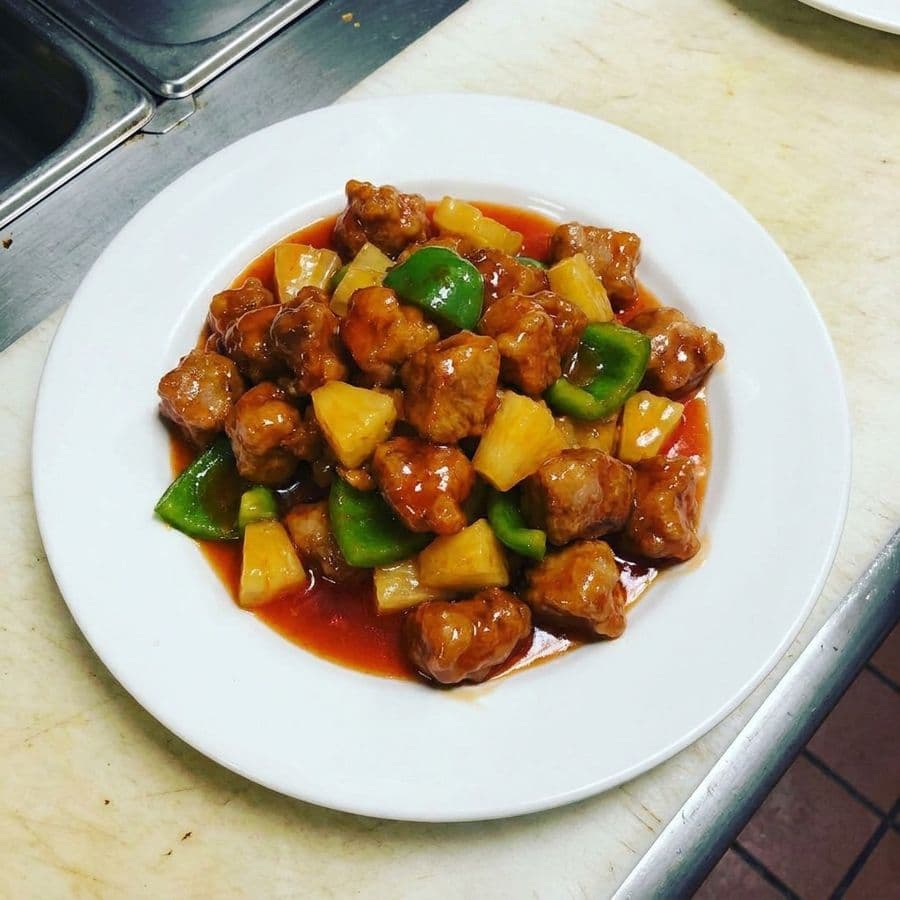 Sweet & Sour Pork with Pineapple