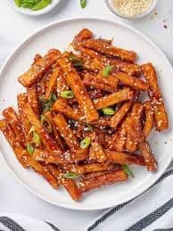 Crispy Honey Chilli Garlic Potato